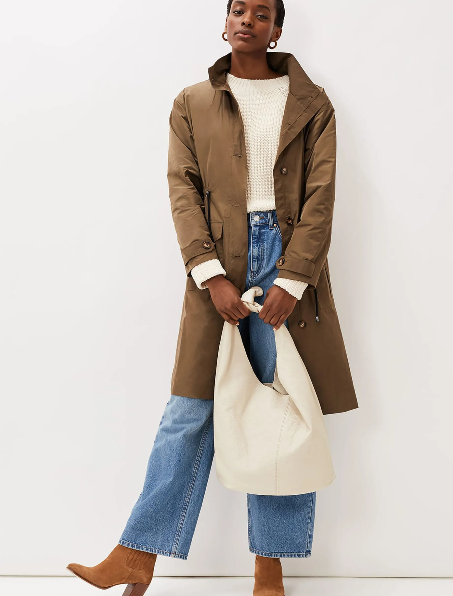 Leather Slouch Bag