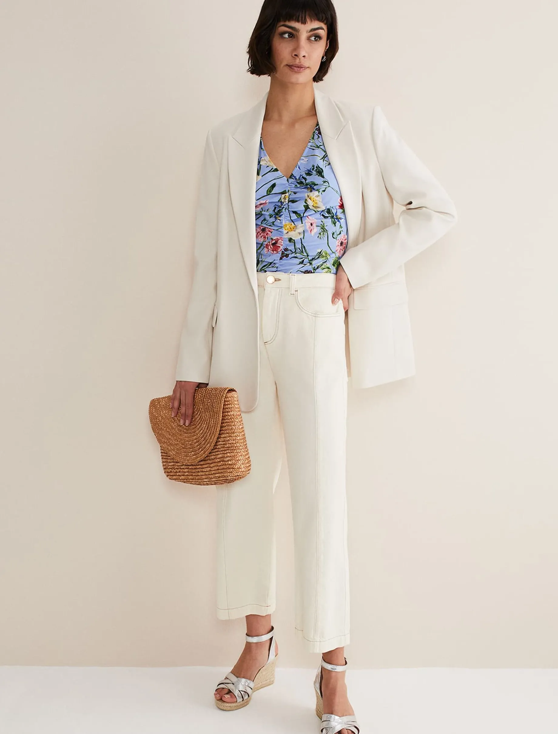 Leather Strappy Espadrilles