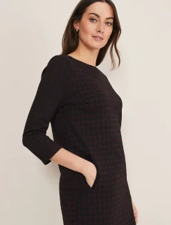 Lenia Check Dress