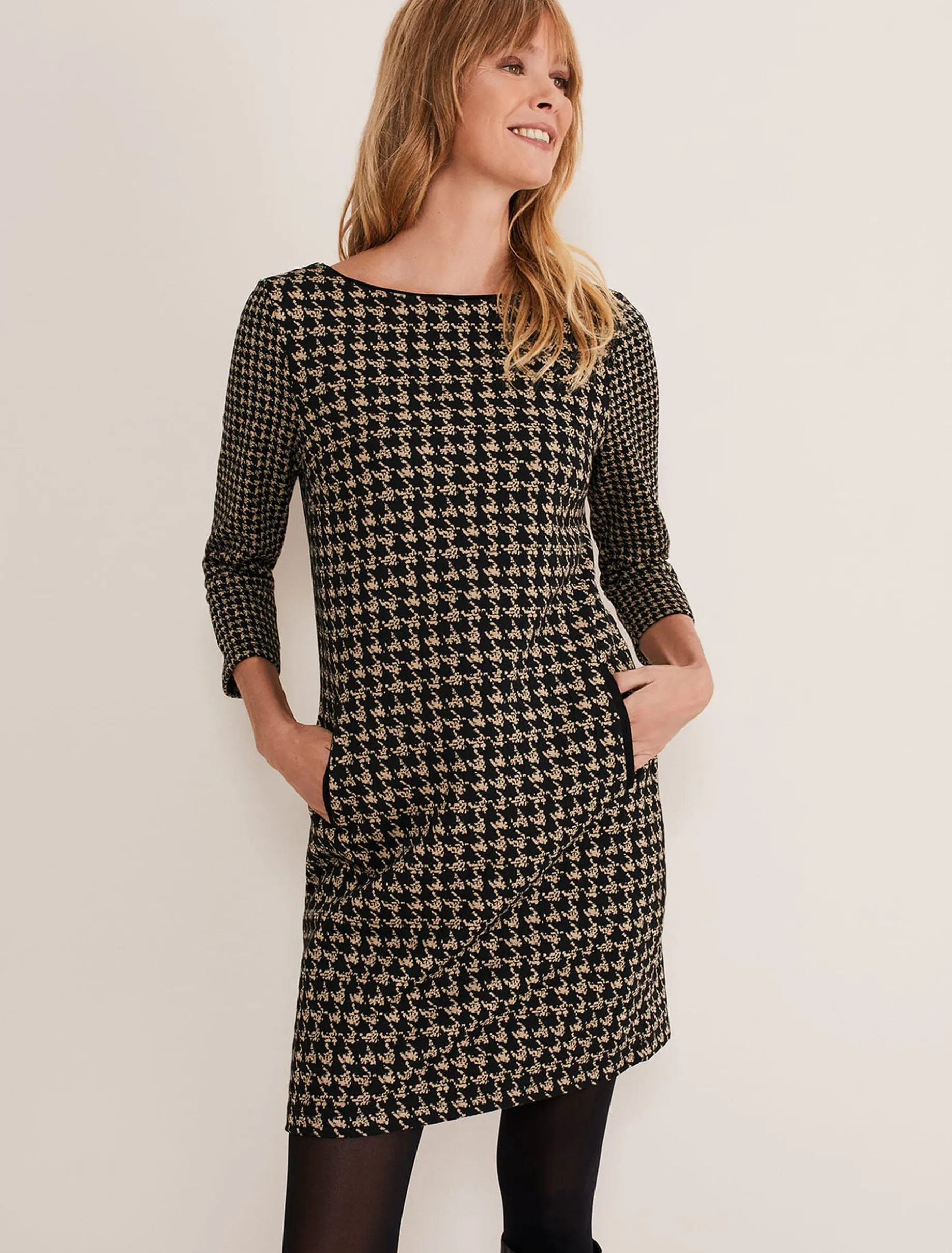 Lenia Check Dress