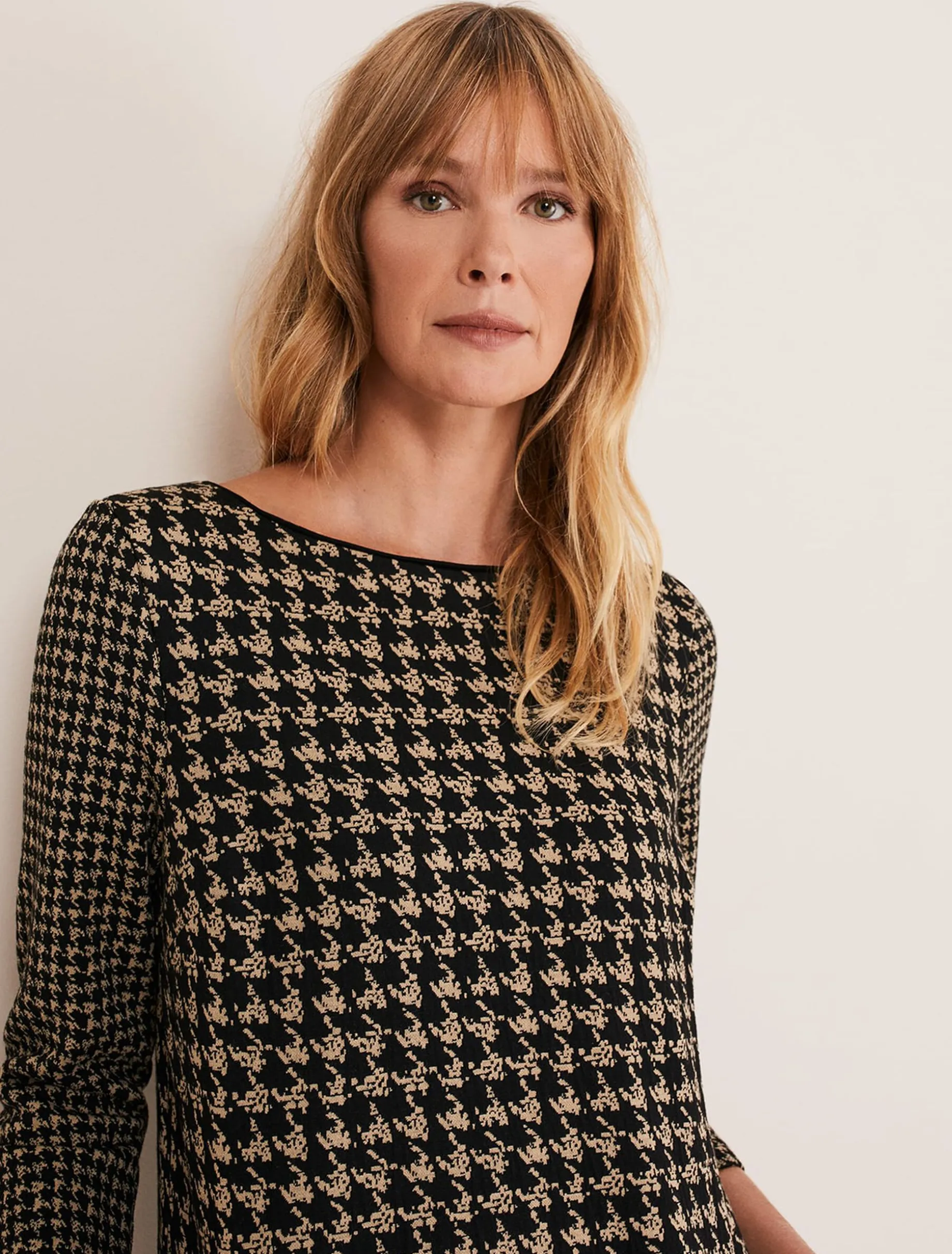Lenia Check Dress