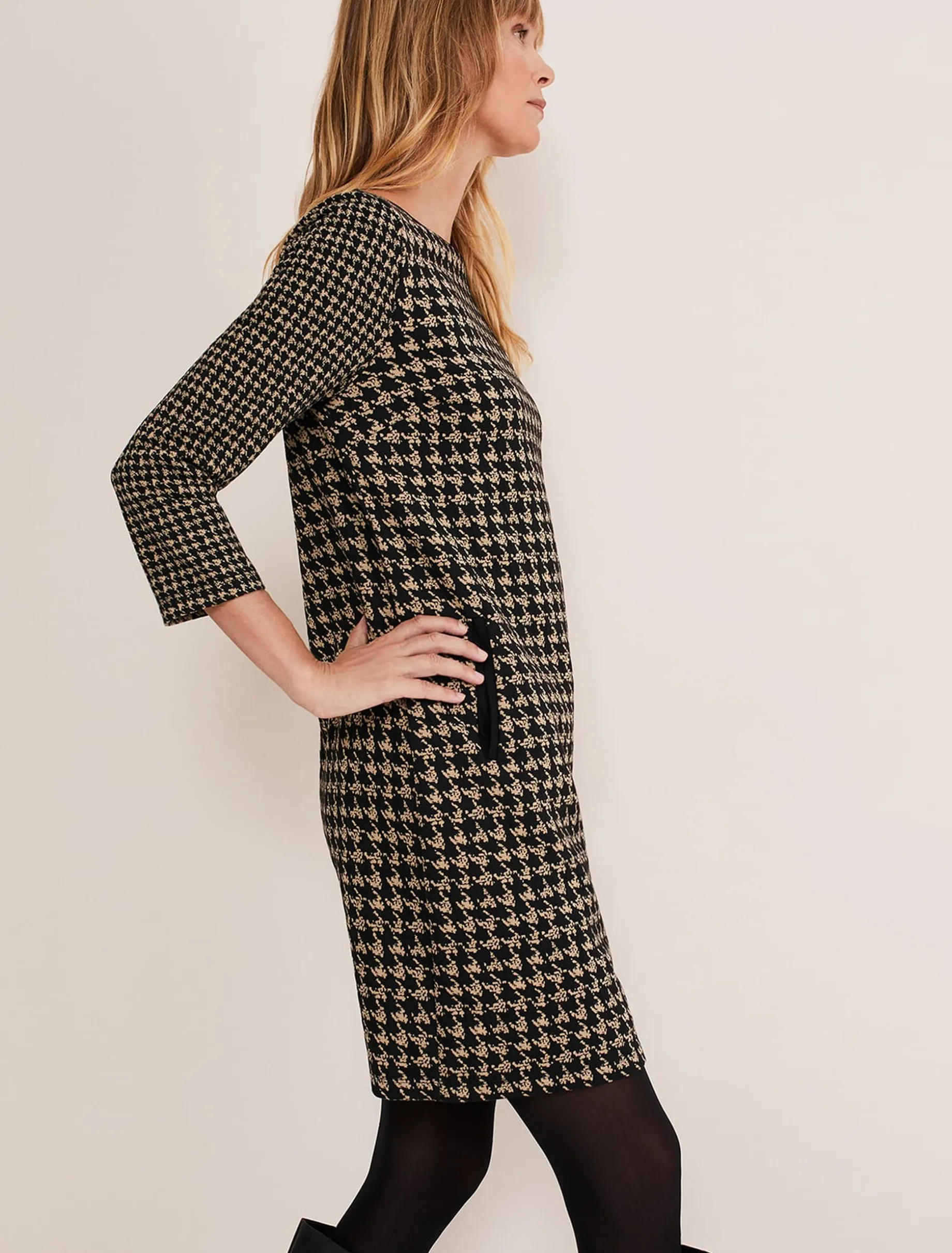 Lenia Check Dress