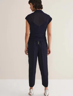 Leonora Chiffon Overlay Jumpsuit