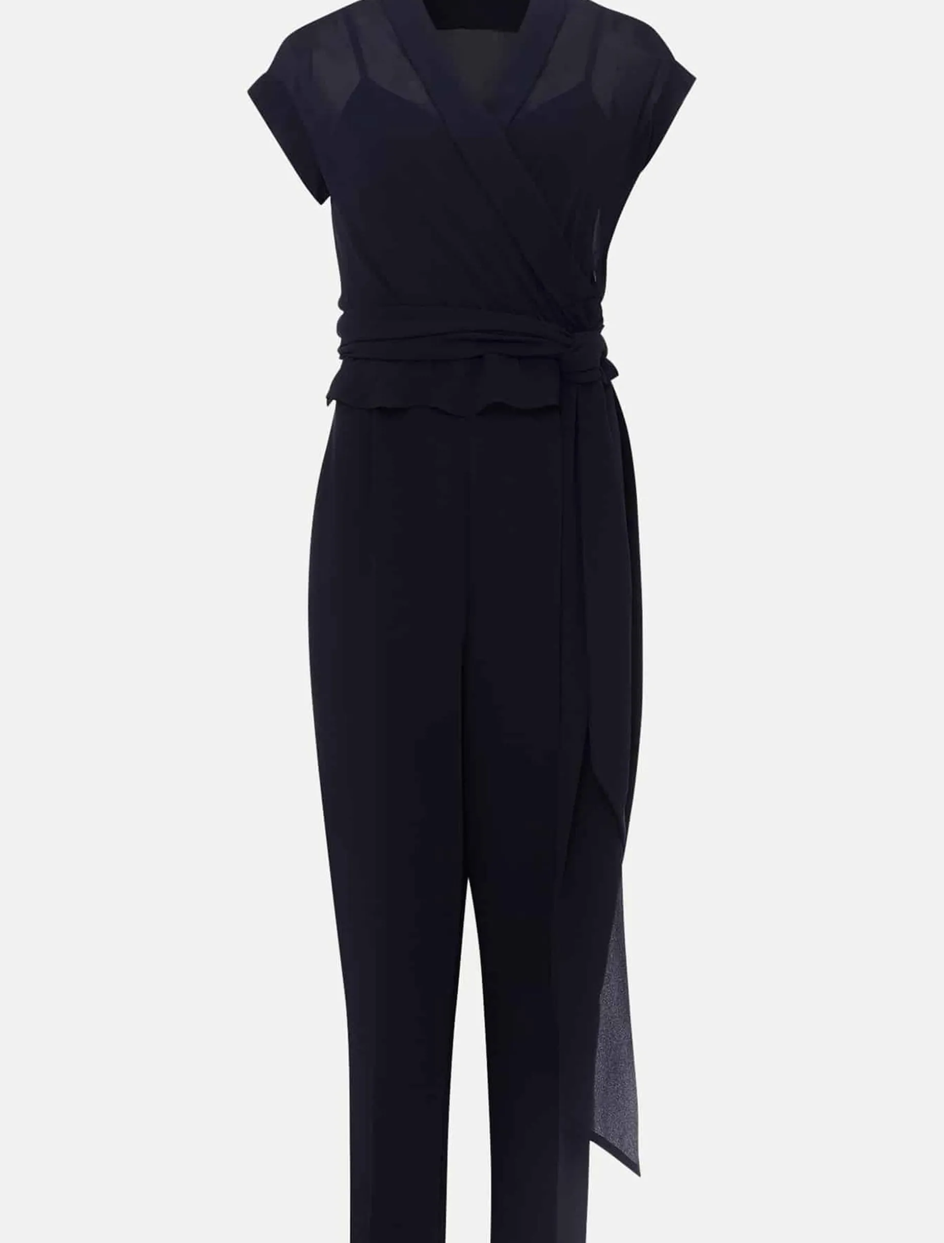 Leonora Chiffon Overlay Jumpsuit