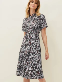 Leonore Leopard Dress