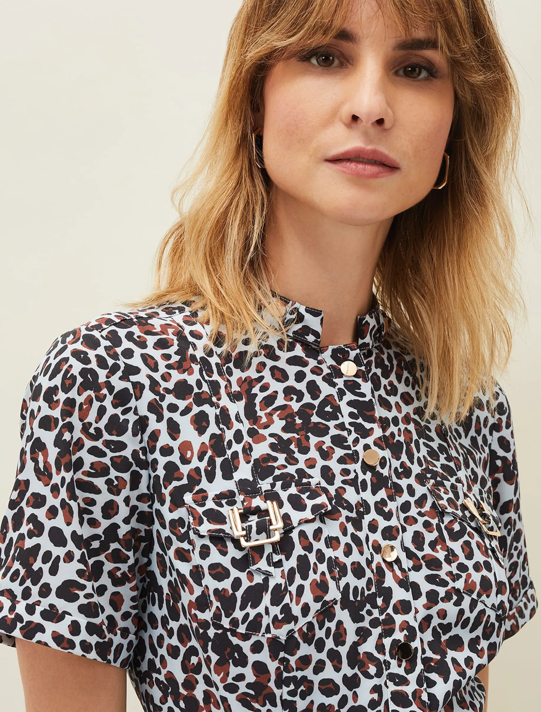 Leonore Leopard Dress