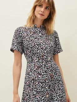 Leonore Leopard Dress
