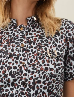 Leonore Leopard Dress