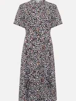 Leonore Leopard Dress