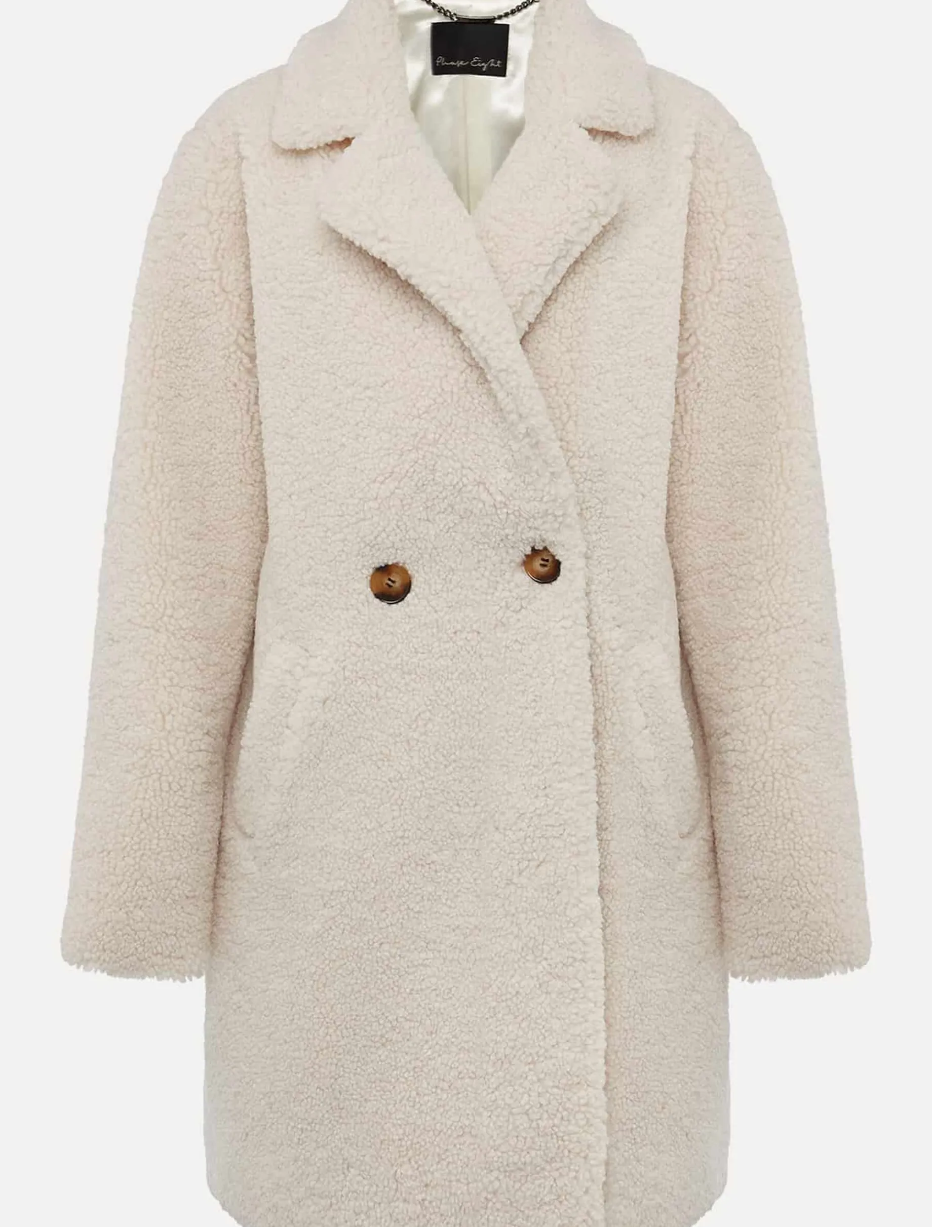 Libbie Longline Teddy Coat
