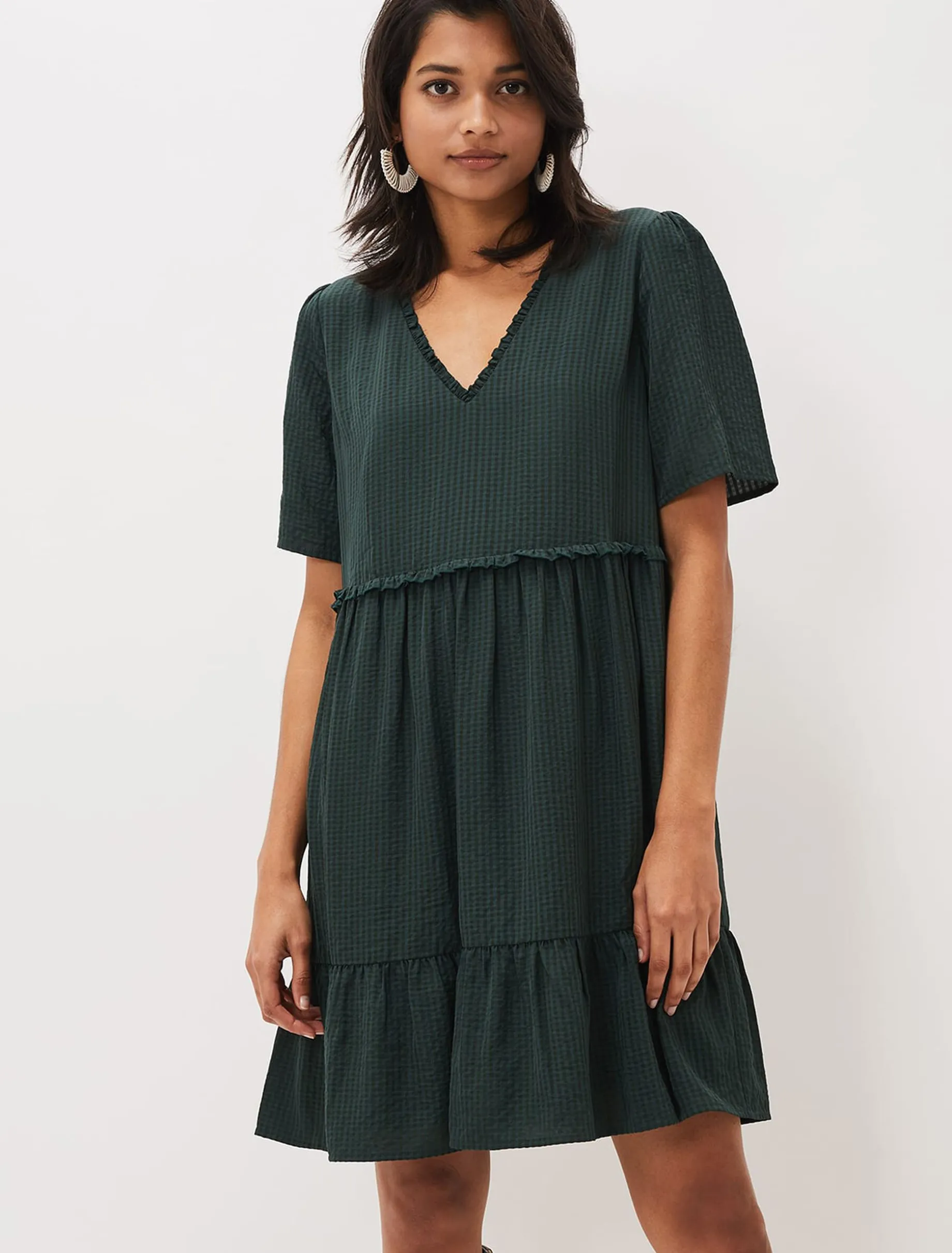Likita Textured Swing Dress