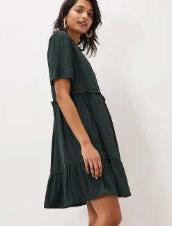 Likita Textured Swing Dress
