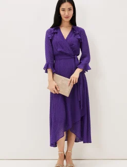 Lilibeth Wrap Midi Dress