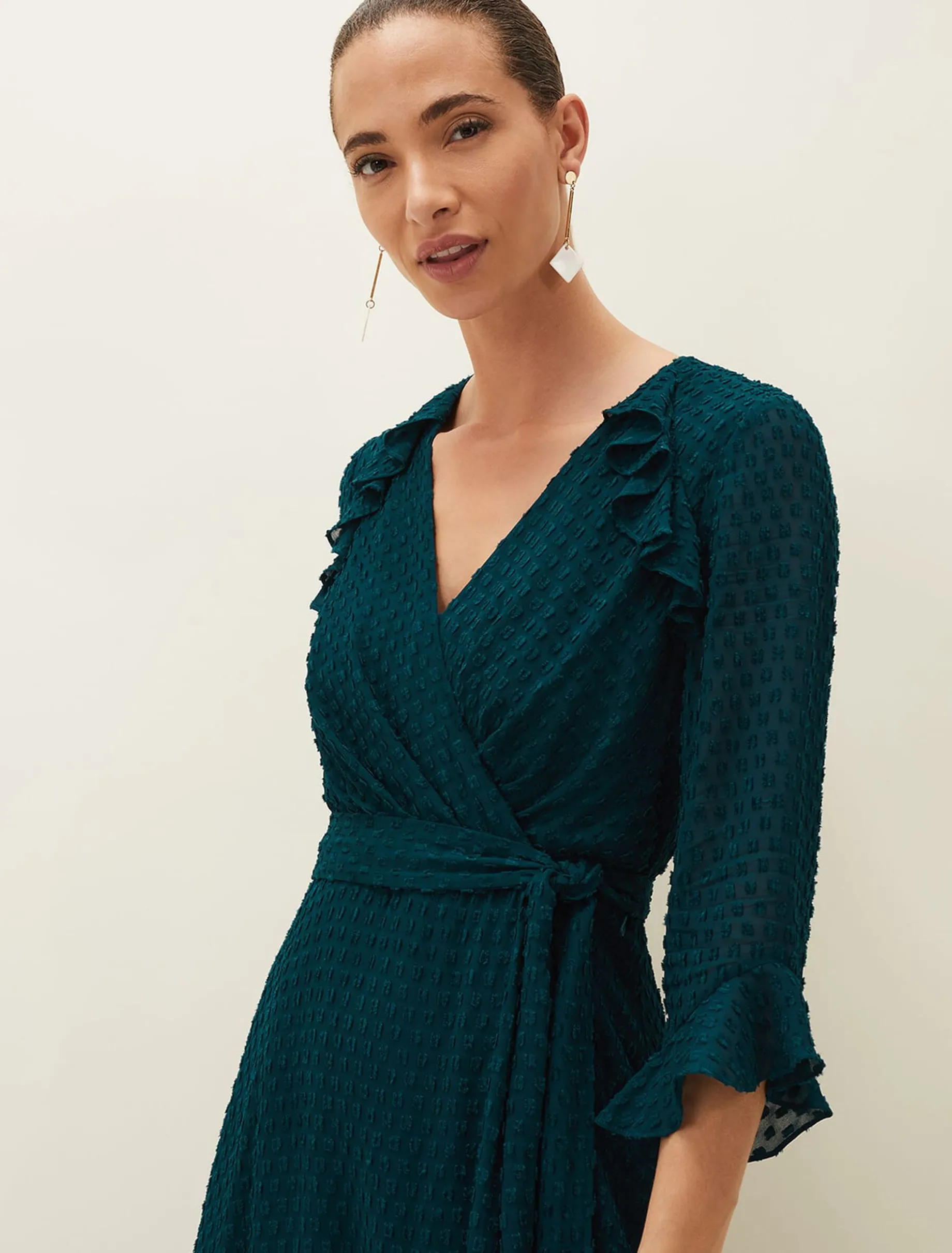 Lilibeth Wrap Midi Dress