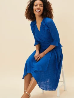 Lilibeth Wrap Midi Dress