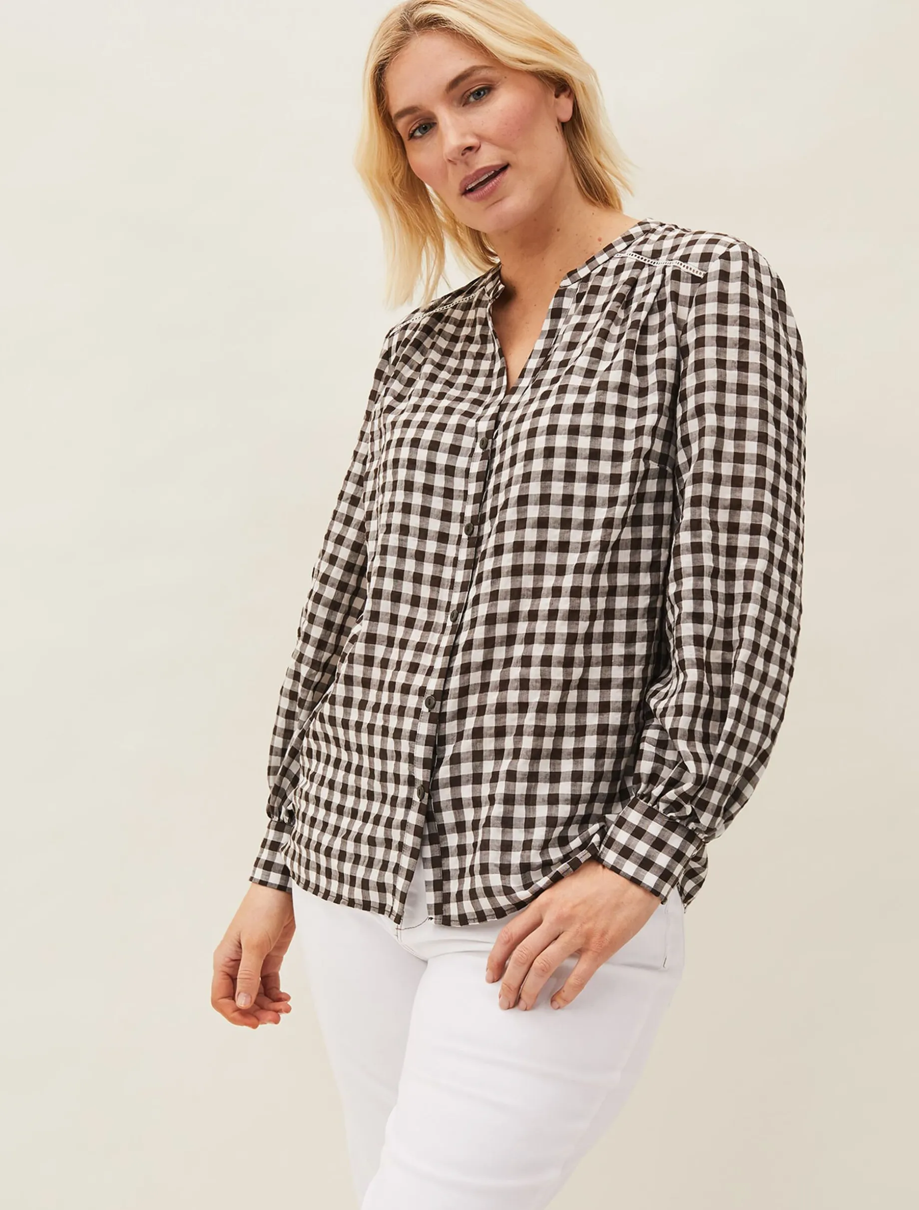 Lillia Gingham Shirt