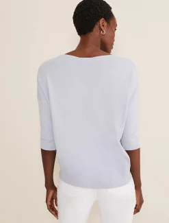 Linda Button Trim Knit