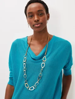 Link Detail Long Necklace