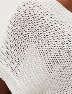Lizzia V-Neck Stitch Knit