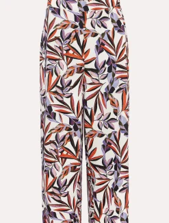 Lois Leaf Print Culottes