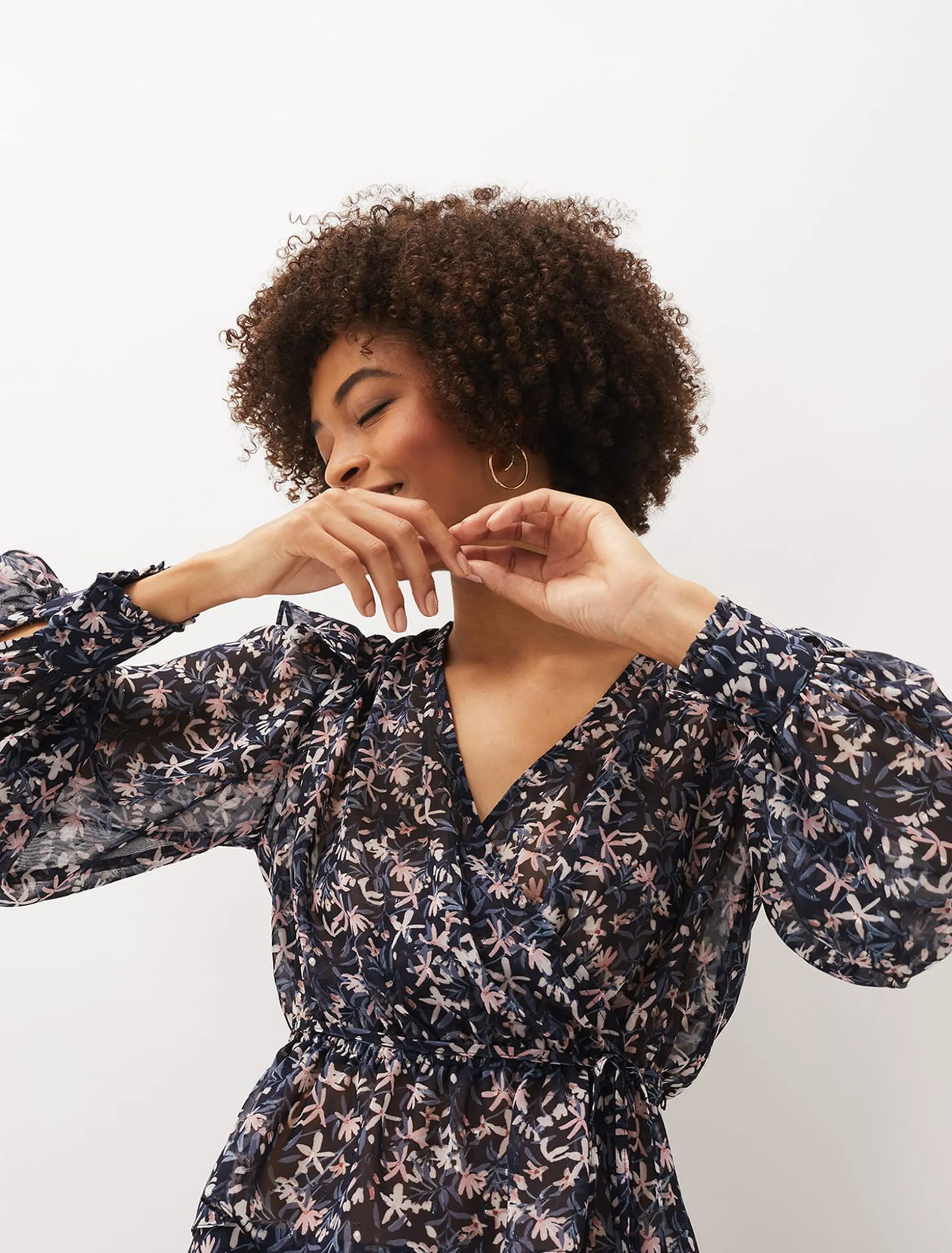 Lola Floral Co-Ord Blouse