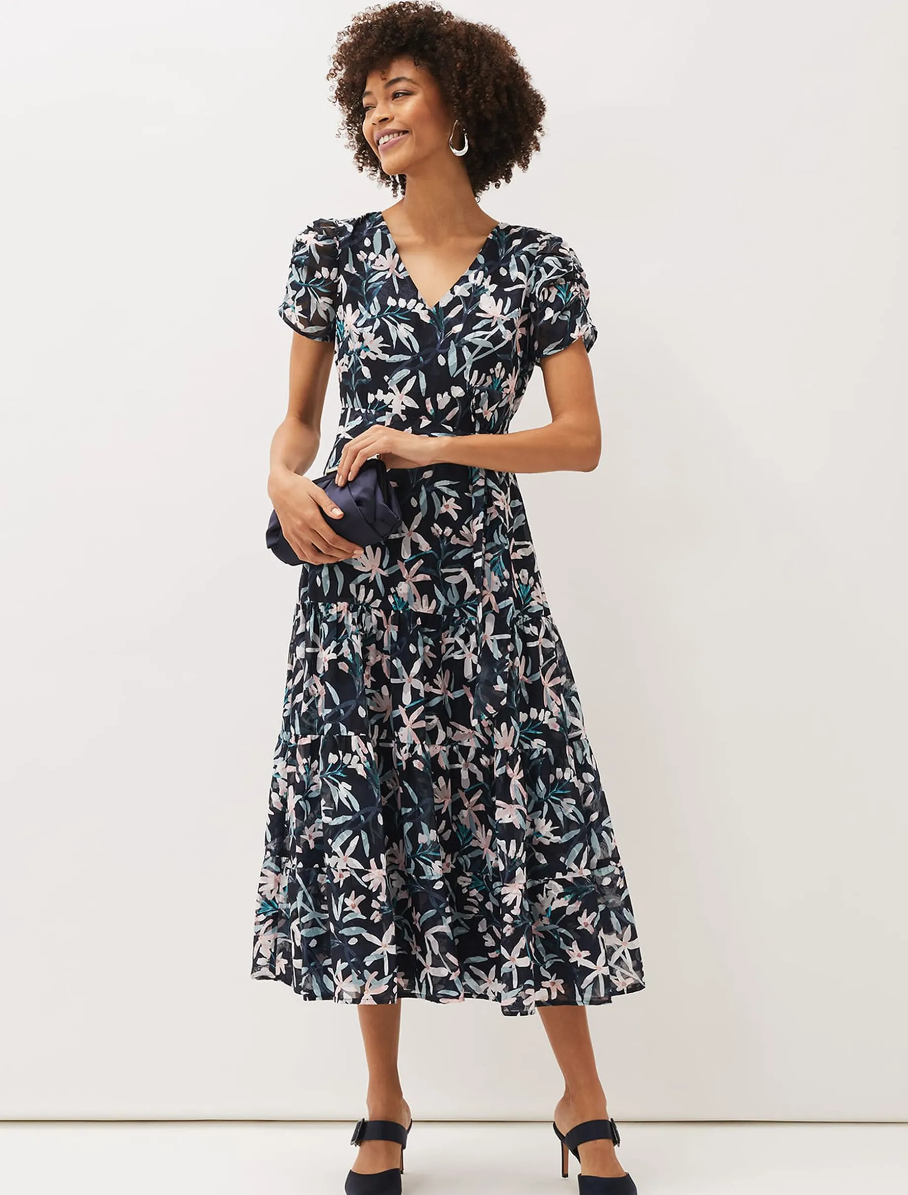 Lola Floral Print Dress