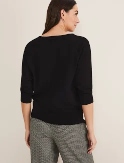 Lolan Zip Trim Knit Jumper