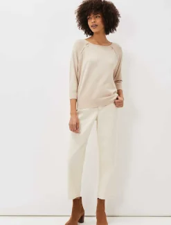 Lolan Zip Trim Knit Jumper