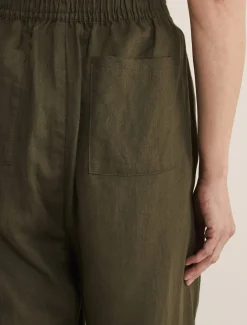 Lolita Drawstring Linen Trouser