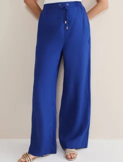Lolita Drawstring Linen Trouser