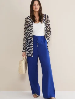 Lolita Drawstring Linen Trouser