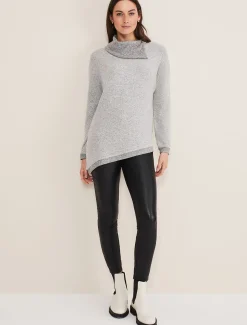 Lorella Split Snuggle Top