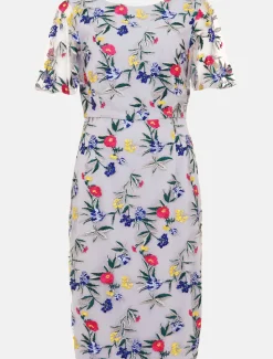 Lorie Floral Embroidered Dress