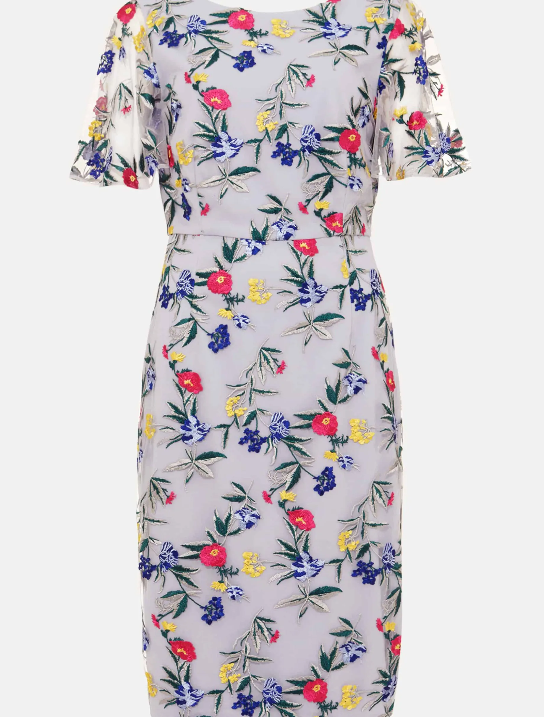 Lorie Floral Embroidered Dress
