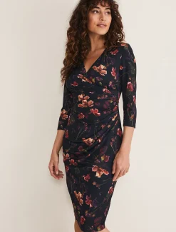 Lottia Print Dress