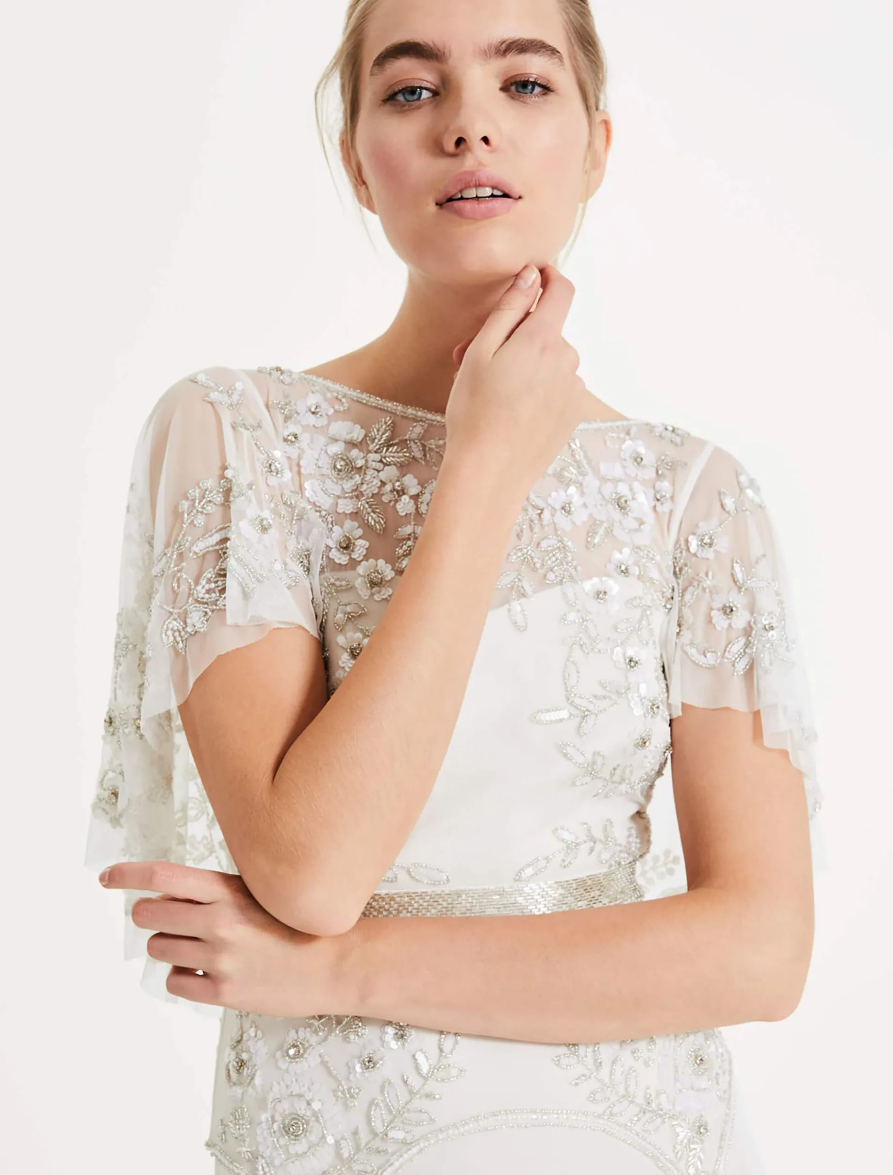 Louise Beaded Wedding Dress