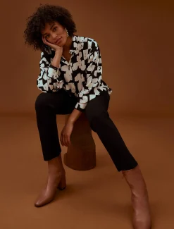 Luana Geo Print Blouse