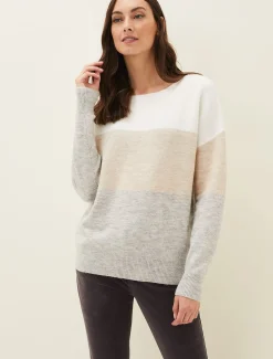 Lucial Stripe Knit Jumper