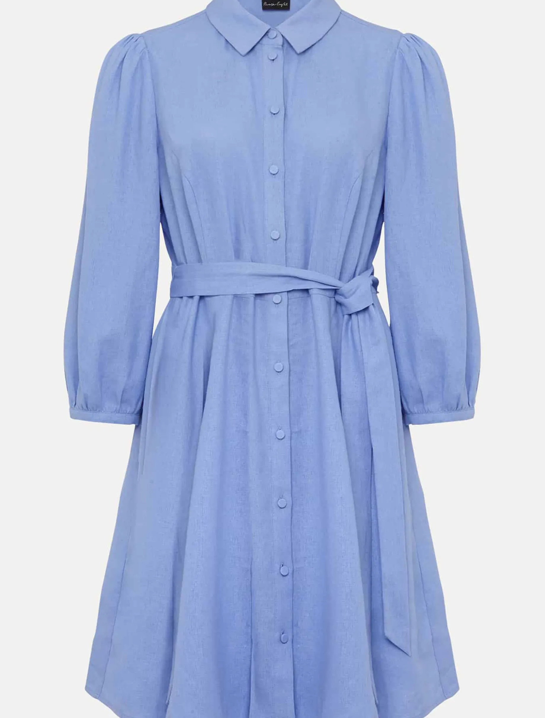 Lucie Linen Shirt Dress