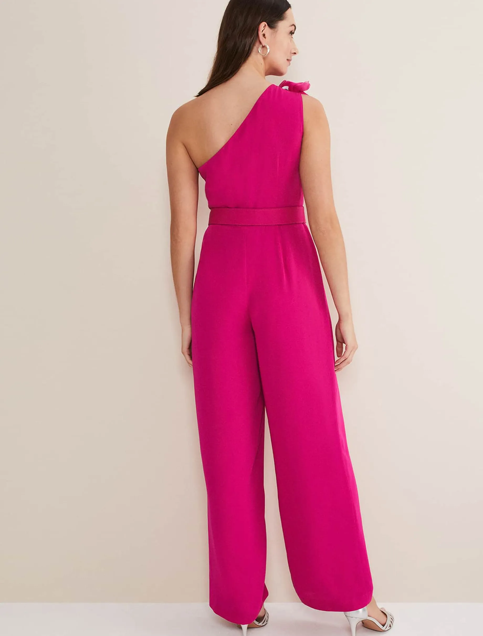 Luisa One Shoulder Jumpsuit