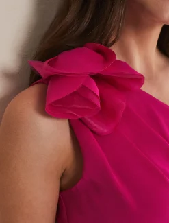 Luisa One Shoulder Jumpsuit