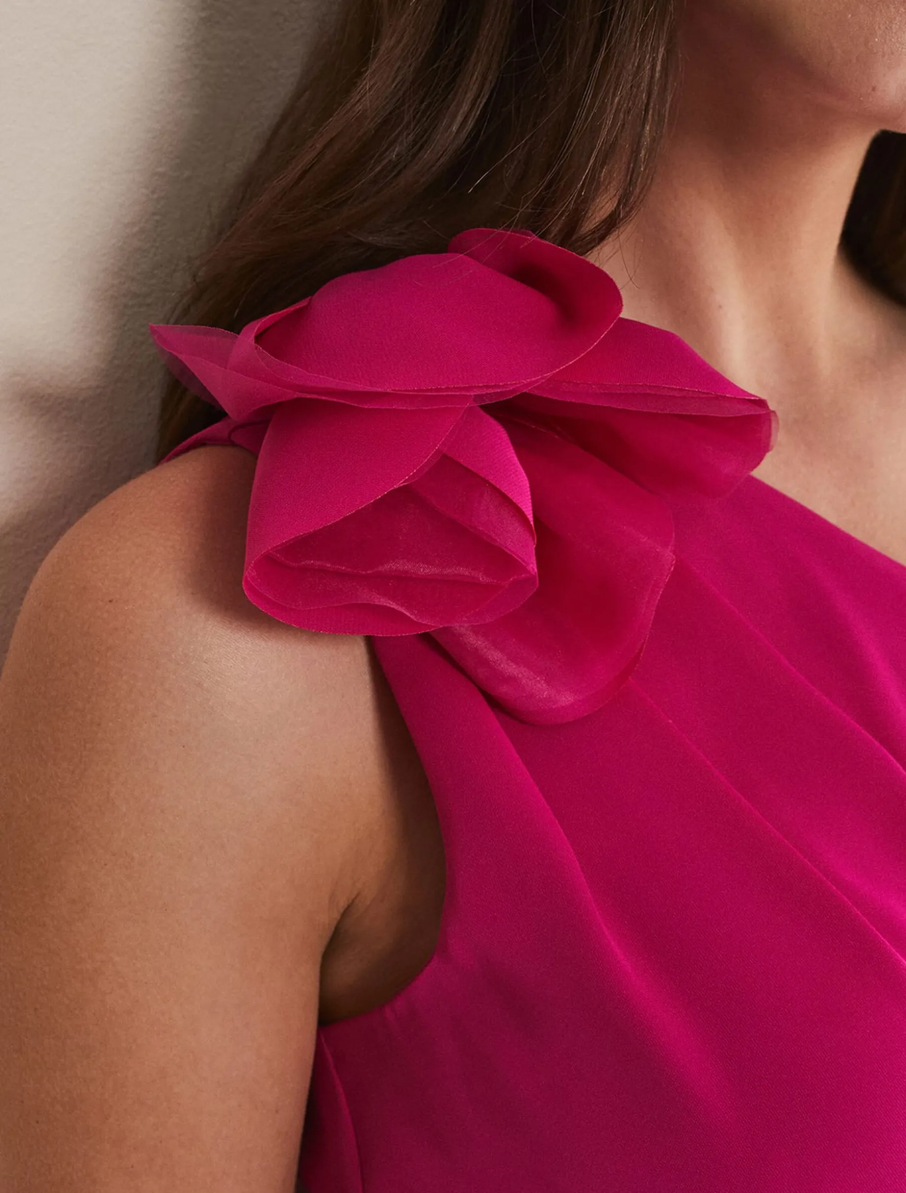 Luisa One Shoulder Jumpsuit