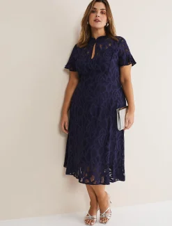 Lulu Lace Midi Dress