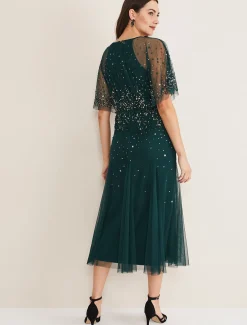 Lumi Short Tulle Beaded Dress