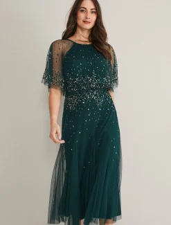 Lumi Short Tulle Beaded Dress