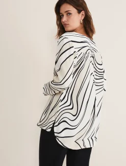 Macie Zip Blouse