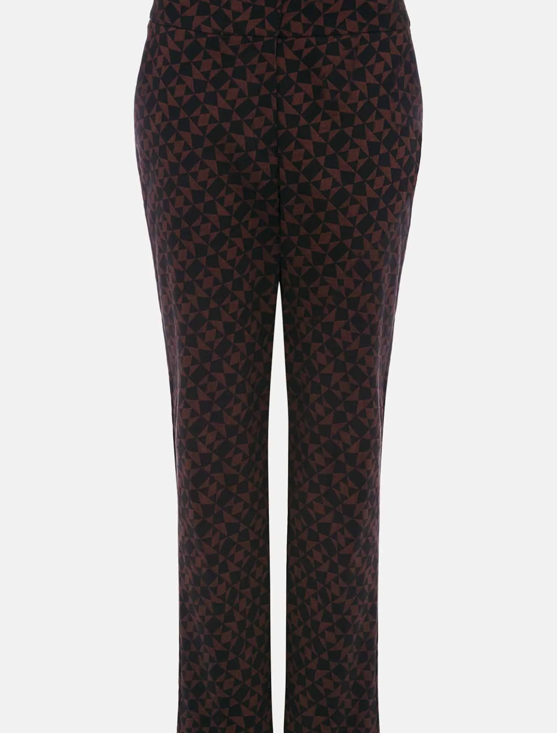 Mackenzie Geo Jacquard Tapered Trouser