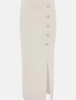 Mae Button Up Skirt