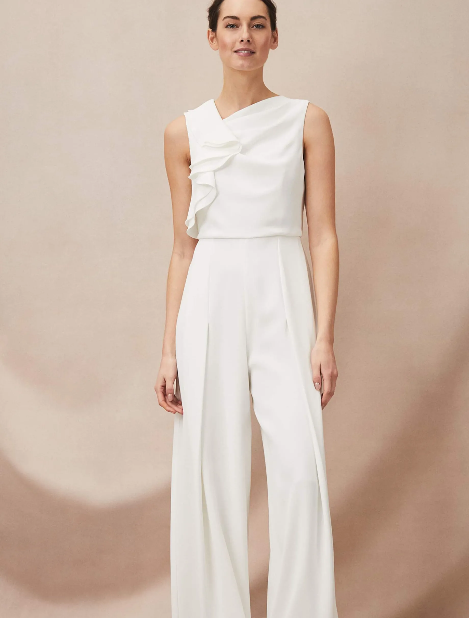 Maeve Frill Detail Jumpsuit