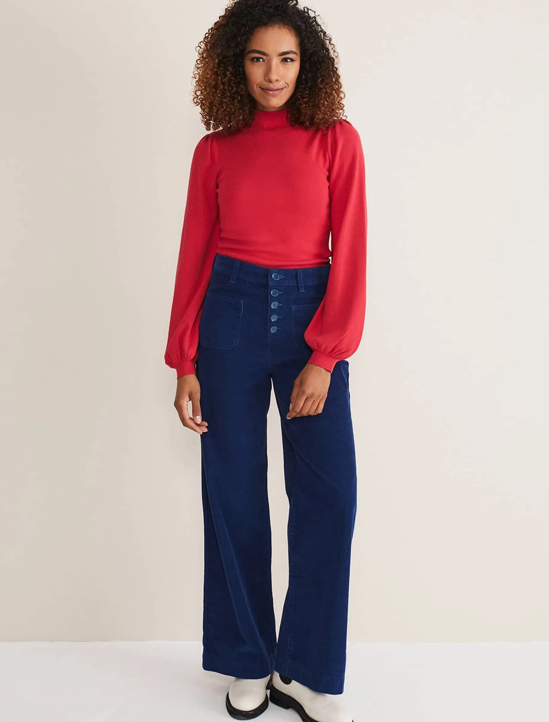 Magsie Corduroy Wide Leg Jeans